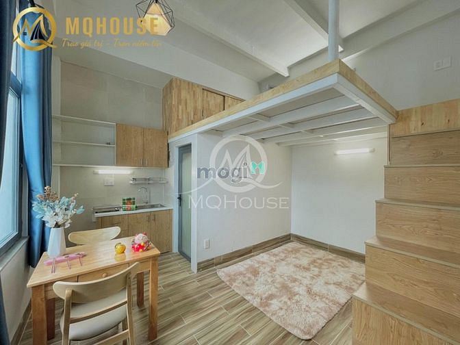 Hình ảnh Duplex ban công cửa sổ trời full NT, nhà mới xây mát rượi gần HS - TS