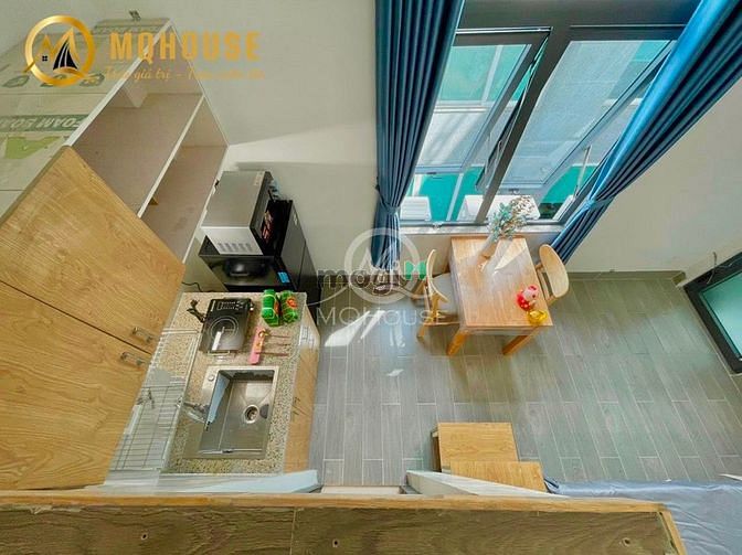 Hình ảnh Duplex ban công cửa sổ trời full NT, nhà mới xây mát rượi gần HS - TS