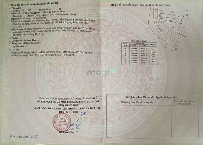 Hình ảnh Cần bán lô đất Xã Hoà Phú, Sổ riêng