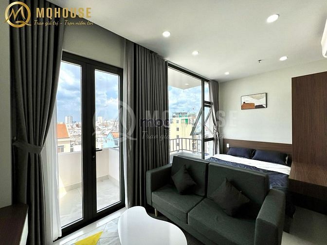 Hình ảnh Căn Hộ Studio - 45 m2 - Full Nội thất - Ngay Điện Biên phủ BT