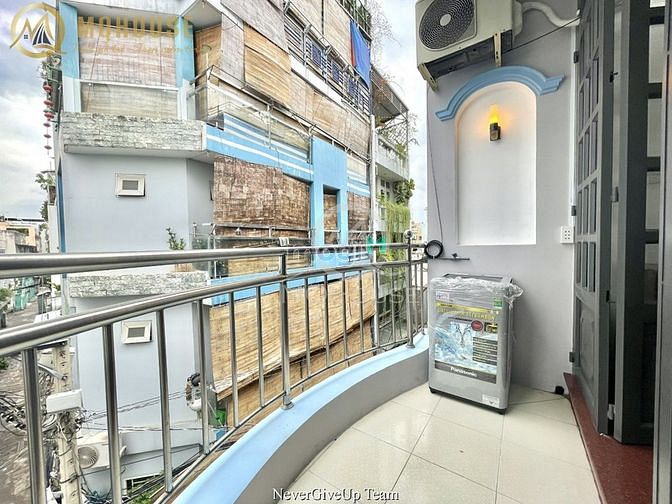 Hình ảnh 🔴Mb6623 nạp rút nhanh chóng Studio Ban công_ 30m2_Máy giặt riêng_ Lê Văn Duyệt_ Cầu Bông