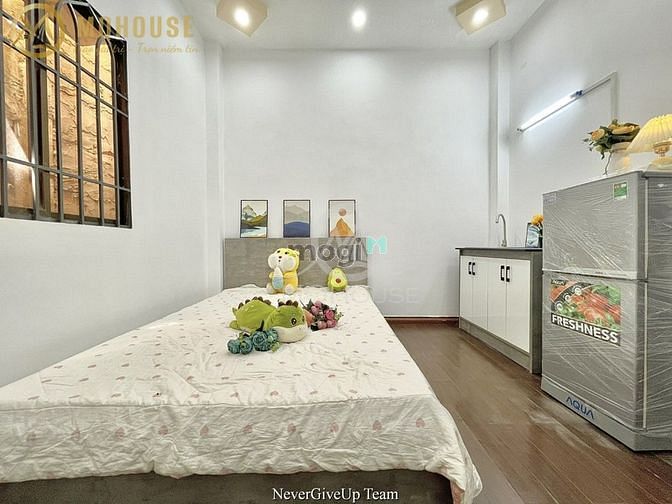 Hình ảnh 🔴Mb6623 nạp rút nhanh chóng Studio Ban công_ 30m2_Máy giặt riêng_ Lê Văn Duyệt_ Cầu Bông
