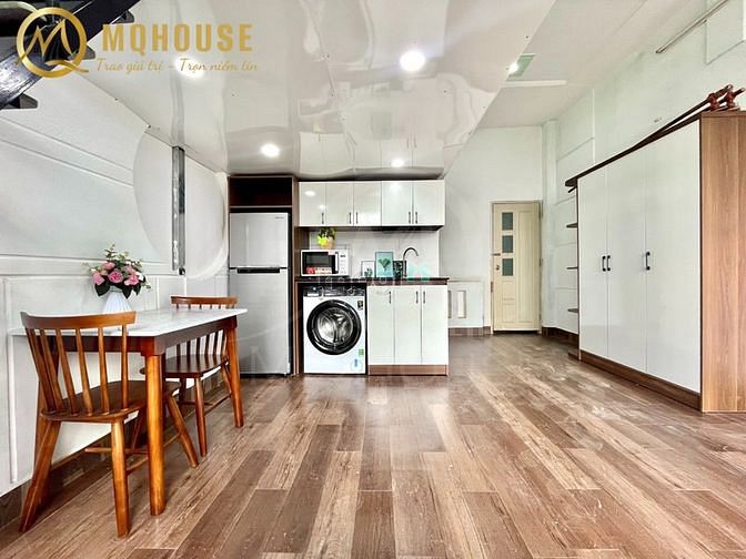 Hình ảnh Mb6623 nạp rút nhanh chóng ban công mới 35m2 Full nội thất máy giặt riêng Phan Huy Ích