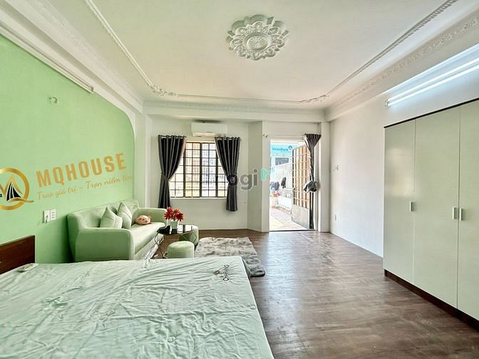 Hình ảnh 🔴Cuối tháng trống 1PN_40m2_ Ban công Lớn_Nơ Trang Long_ Gần VLU CS2