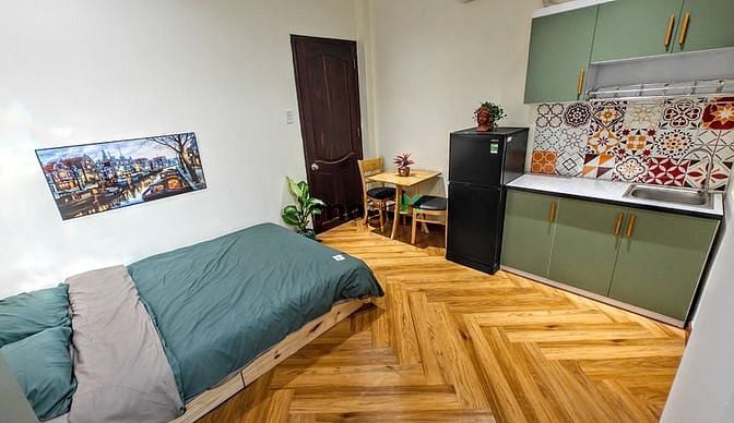 Hình ảnh Cho thuê phòng Quận 5 có nội thất thoáng mát gần cầu Nguyễn Văn Cừ