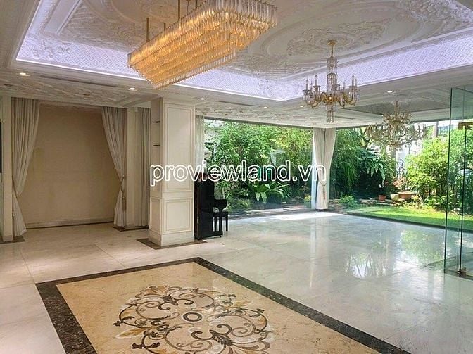 Hình ảnh Cho thuê biệt thự Villa Riviera An Phú, 372m2 đất, 3 tầng, nội thất