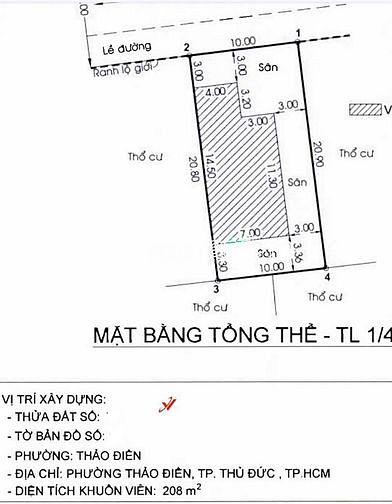 Hình ảnh Bán đất Thảo Điền khu Compound Eden, 10x20.8m đất, đường 12m