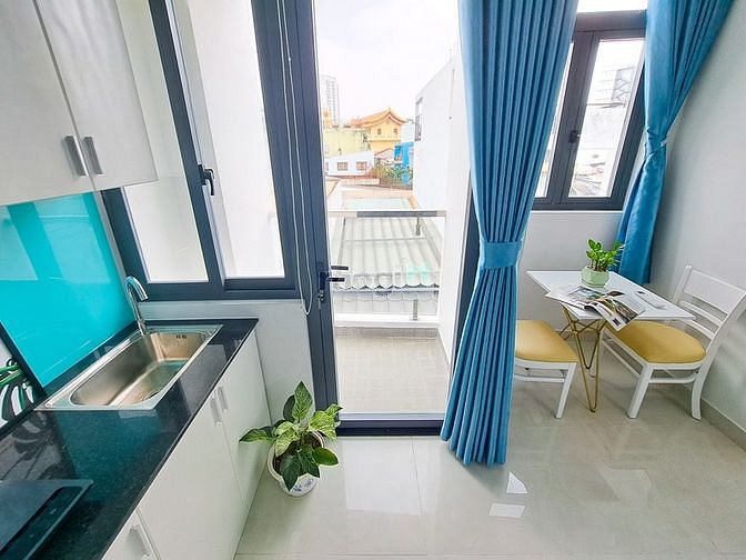Hình ảnh 🔴Duplex Ban công_Siêu rộng_NHÀ MỚI 100%_Full nội thất_Nơ Trang Long