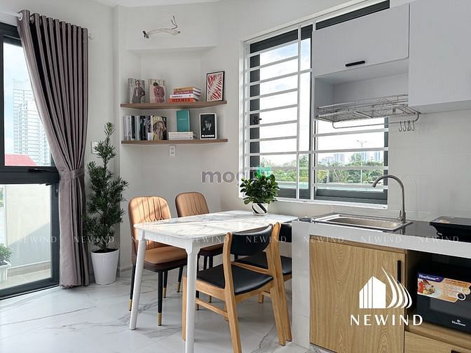 Hình ảnh CHDV Q7_ Studio_ ban công_ KDC himlam _ gần Lotte, Tdtu, Rmit,Quận 4