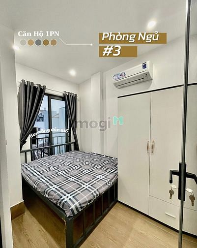Hình ảnh Studio - 1PN P3 Q8 mới xây có thang máy, ban công, máy giặt riêng