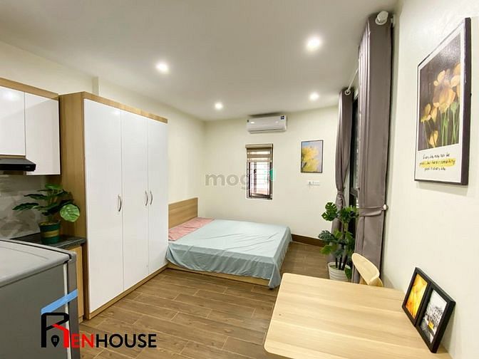 Hình ảnh CHo thuê căn studio full đồ thoáng mát, nhà mới ở Trần Thái Tông