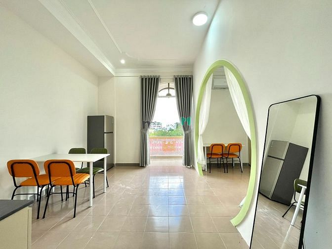 Hình ảnh 🔴Mb6623 nạp rút nhanh chóng 1PN Ban công_50m2_Phong cách đơn giản_Full nội thất mới 100%