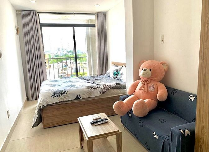 Hình ảnh 🔴 Mb6623 nạp rút nhanh chóng Studio_Ban công_Full nội thất_sẵn trống_Gần cầu Bình Lợi