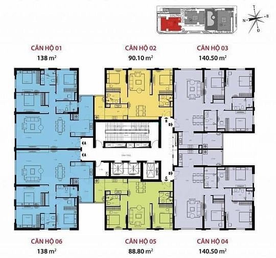 Hình ảnh Chính thức mở bán Đợt 1 Tòa A * Hà Nội Paragon - 2PN 89-90m2