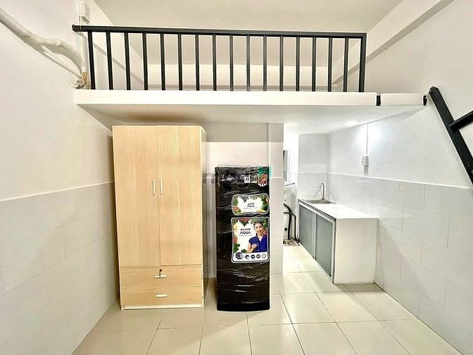 Hình ảnh Phòng trọ có gác 25m2 sẵn máy lạnh ở Tân Bình