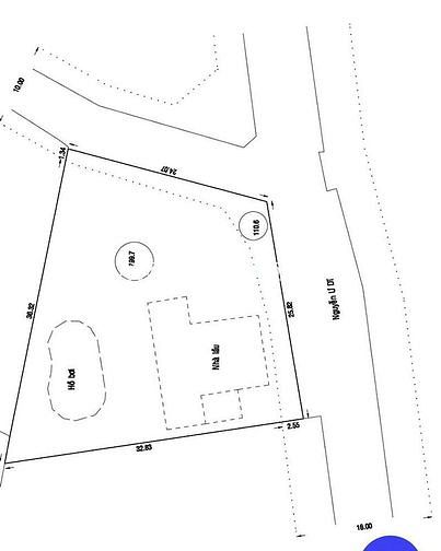 Hình ảnh Bán lô đất mặt tiền Nguyễn Ư Dĩ, Thảo Điền, 911m2 đất, gồm 2 sổ