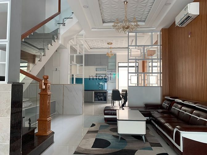 Hình ảnh Nhà phố 4 tầng, hẻm xe tải tránh, 5*20, 50 m ra Huỳnh Tấn Phát. 7,5 ty