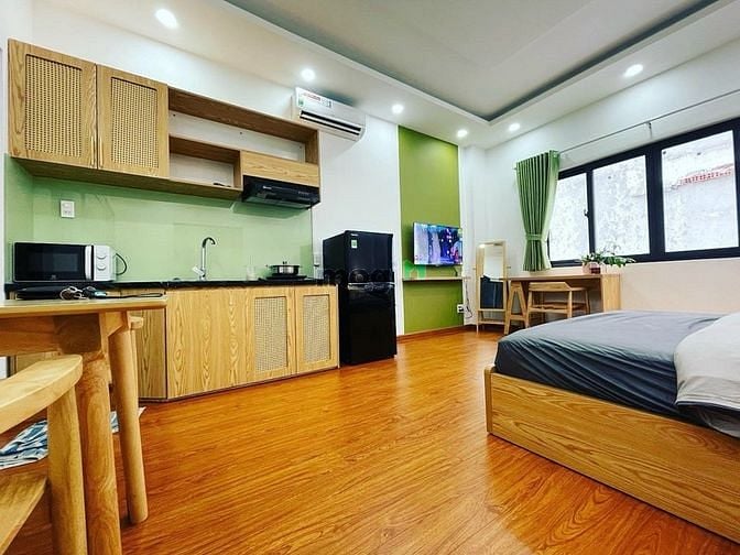Hình ảnh ✅Mb6623 nạp rút nhanh chóng Cao Cấp Studio_Cửa sổ Đón gió_Máy giặt_Mặt tiền đề thám Q1✅