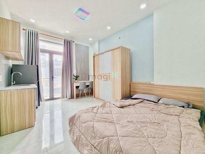 Hình ảnh Studio Full Nội Thất Quận Tân Bình Có Ban Công Thoáng Máy Giặt Riêng
