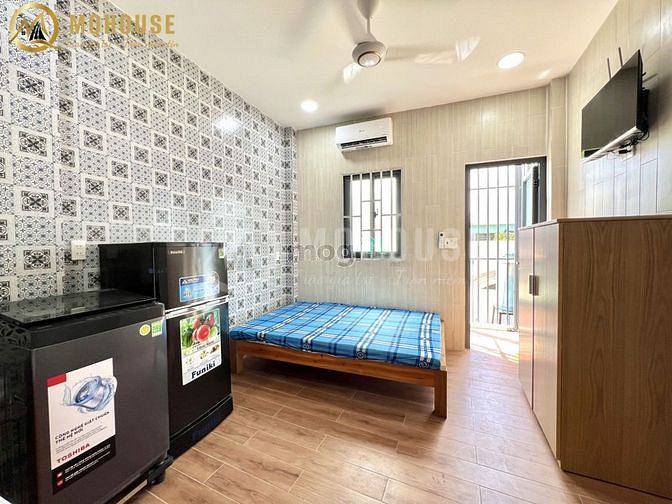 Hình ảnh ✅Mb6623 nạp rút nhanh chóng Studio_Cửa sổ rộng_Full Nội Thất_Bùi Đình Túy_Gần chợ bà chiểu