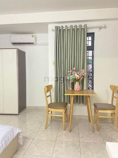 Hình ảnh Studio cực thoáng full nội thất ngay vòng xoay Lăng Cha Cả.