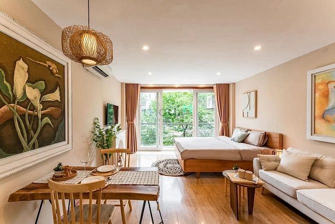 Hình ảnh Hệ thống Duplex, Studio, Mb6623 nạp rút nhanh chóng 1 phòng ngủ, 2 phòng ngủ tại Quận 7