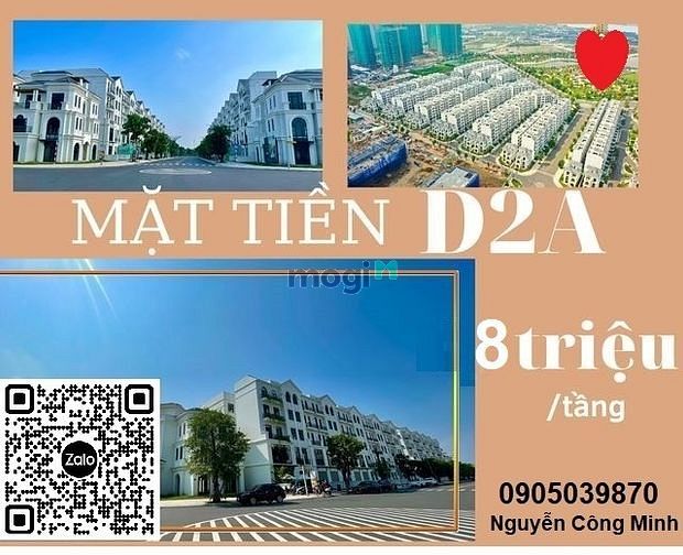 Hình ảnh Chủ nhà cho thuê vp D2A Vinhomes Quận 9 thang máy, máy lạnh âm trần