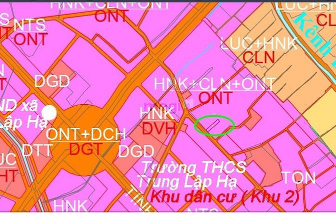 Hình ảnh Đất thổ vườn mặt tiền đường nhựa, sau lưng chợ trung lập hạ