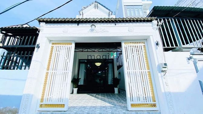 Hình ảnh Nhà 2 tầng mới đẹp, hẻm xe hơi Huỳnh Tấn Phát. 5*21. 6,2 tỷ. Chỉ 1 /.