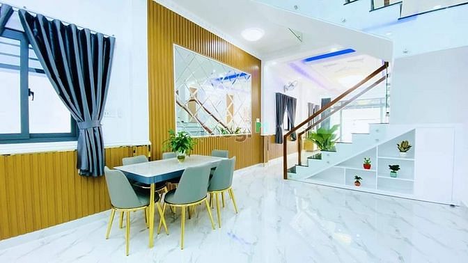 Hình ảnh Nhà 2 tầng mới đẹp, hẻm xe hơi Huỳnh Tấn Phát. 5*21. 6,2 tỷ. Chỉ 1 /.