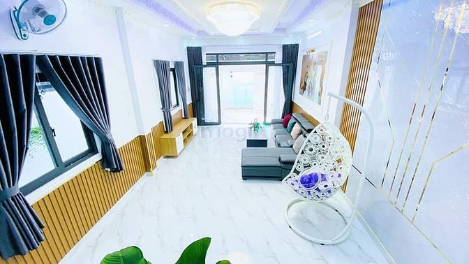Hình ảnh Nhà 2 tầng mới đẹp, hẻm xe hơi Huỳnh Tấn Phát. 5*21. 6,2 tỷ. Chỉ 1 /.
