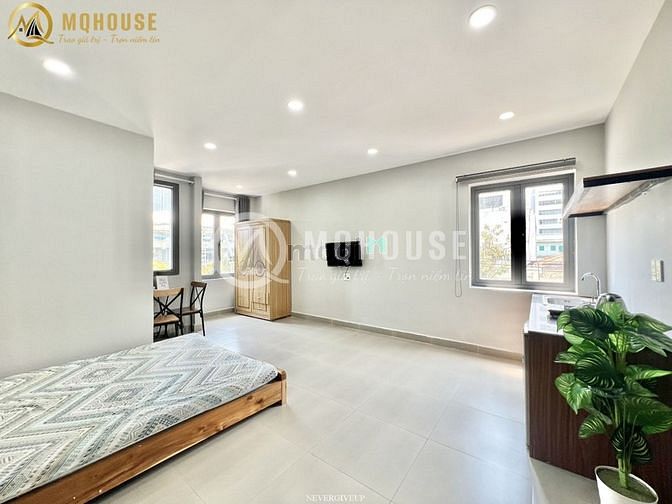 Hình ảnh Căn Hộ Studio Cửa Sổ_35 m2_Full Nội Thất_Ngay Ung Văn Khiêm BT