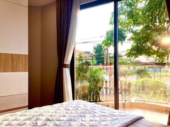 Hình ảnh Căn Hộ 1PN rộng 30m2 Ban Công Lớn Full Servies _ gần Masteri Thảo ĐI