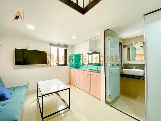 Hình ảnh Duplex/Studio Ban công, Cửa sổ lớn gió mát, view đẹp, Gần UFM, Q4, Q1