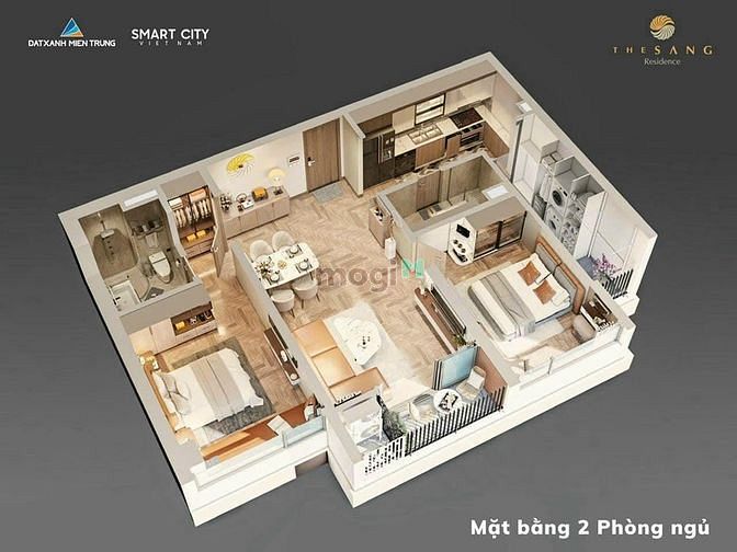 Hình ảnh 2,5 tỷ sở hữu ngay căn 2pn View Biển Mỹ Khê Đà Nẵng