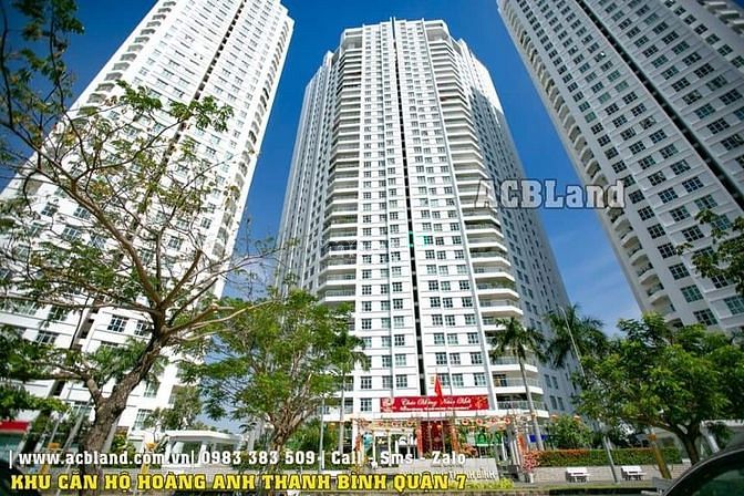 Hình ảnh CC Hoàng Anh Thanh Bình, full nội thất 128m2, 3PN, 2WC, có ban công!
