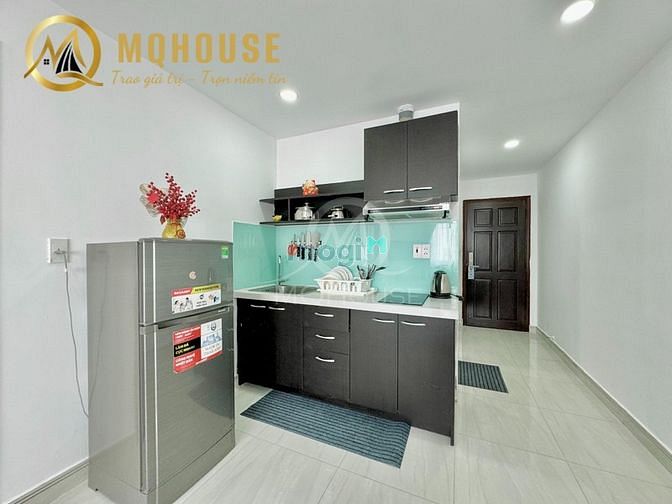 Hình ảnh CHDV 1pn full nội thất có máy giặt riêng ngay sân bay,có hầm đậu xehơi