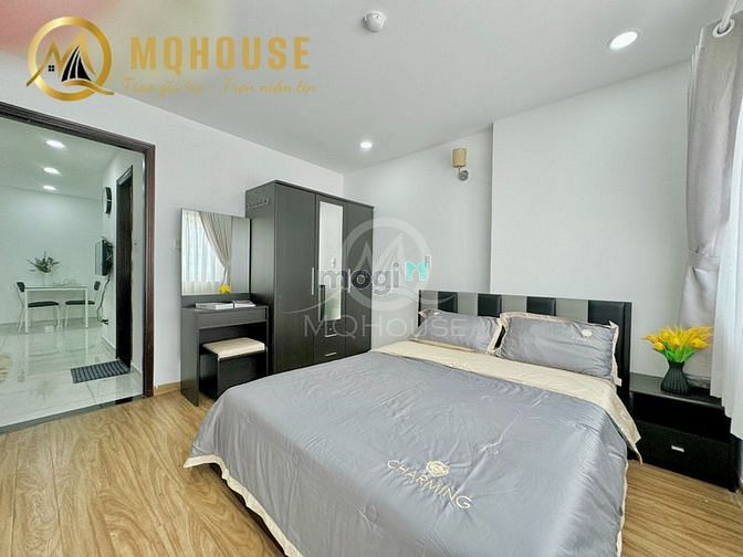 Hình ảnh CHDV 1pn full nội thất có máy giặt riêng ngay sân bay,có hầm đậu xehơi