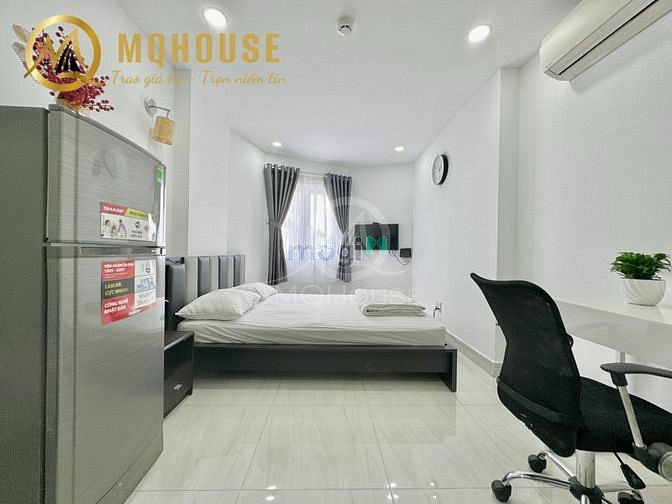Hình ảnh CHDV 1pn full nội thất có máy giặt riêng ngay sân bay,có hầm đậu xehơi