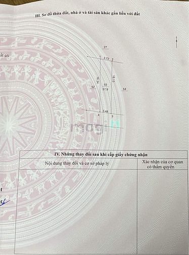 Hình ảnh Chính chủ cần bán gấp lô đất 58m2 phân lô ô tô vào đất Tại BaLa