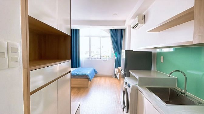 Hình ảnh 1PN Ký Con Q1 Full nội thất cao cấp máy giặt riêng