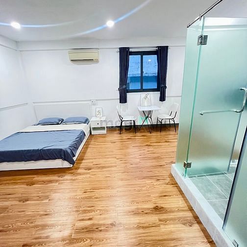 Hình ảnh Studio có vách ngăn, ban công, cửa sổ lớn Quận 7_ gần Lotte, Tdtu,