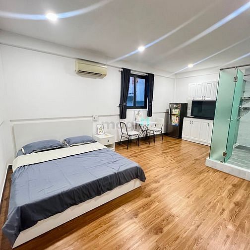 Hình ảnh Studio có vách ngăn, ban công, cửa sổ lớn Quận 7_ gần Lotte, Tdtu,