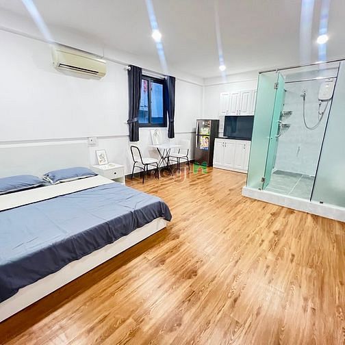Hình ảnh Studio có vách ngăn, ban công, cửa sổ lớn Quận 7_ gần Lotte, Tdtu,
