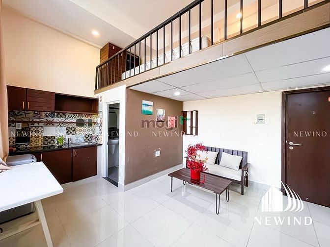 Hình ảnh Studio/ Duplex Q7_ gác cao, cửa sổ lớn_ ngay trung tâm_ gần Lotte, Q4