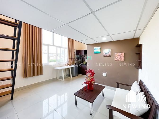 Hình ảnh Studio/ Duplex Q7_ gác cao, cửa sổ lớn_ ngay trung tâm_ gần Lotte, Q4