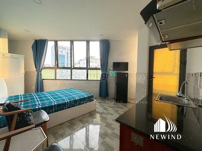 Hình ảnh Studio/ Duplex Q7_ gác cao, cửa sổ lớn_ ngay trung tâm_ gần Lotte, Q4