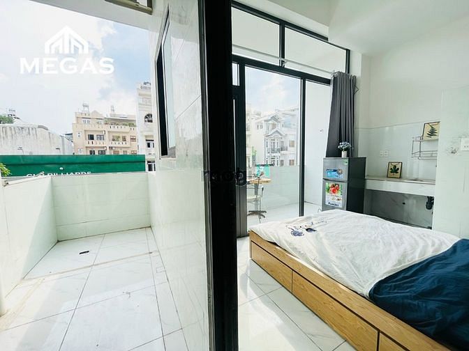 Hình ảnh Căn Hộ Mini Full nội thất ban công lớn tại Vườn Lài-Luỹ Bán Bích
