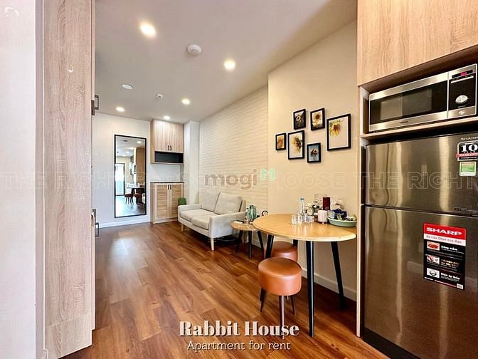 Hình ảnh Cho Thuê Căn Hộ 1PN Cao Cấp 50m2 có Bancol Rộng - Quận 3