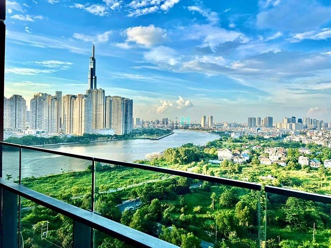 Hình ảnh Cho thuê The River Thủ Thiêm _ Căn 2PN View trực diện sông và Landmark